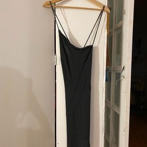 Vintage Alexander Campbell 90s Slinky Posh Dress